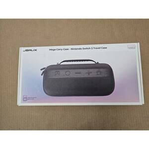 JSAUX Mega Carry Case Nintendo Switch 2 Travel Case Holds 20 Games BG0122